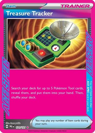 Treasure Tracker 131/131 - [SV Prismatic Evolutions] Holofoil