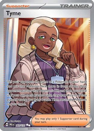 Tyme 143/131 - [SV Prismatic Evolutions]