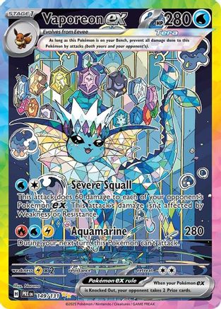 Vaporeon ex - 149/131 - [SV Prismatic Evolutions]