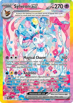 Sylveon ex - 156/131 - [SV Prismatic Evolutions] Holofoil