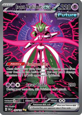 Iron Valiant ex 157/131 - [SV Prismatic Evolutions] Holofoil