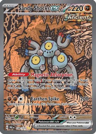 Sandy Shocks ex - 159/131 - [SV Prismatic Evolutions] Holofoil