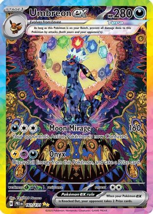 Umbreon ex - 161/131 - [SV Prismatic Evolutions] Holofoil