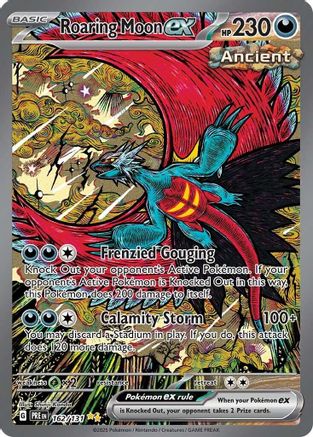 Roaring Moon ex 162/131 - [SV Prismatic Evolutions] Holofoil