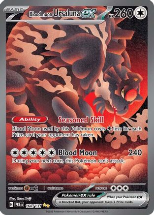 Bloodmoon Ursaluna ex 168/131 - [SV Prismatic Evolutions] Holofoil