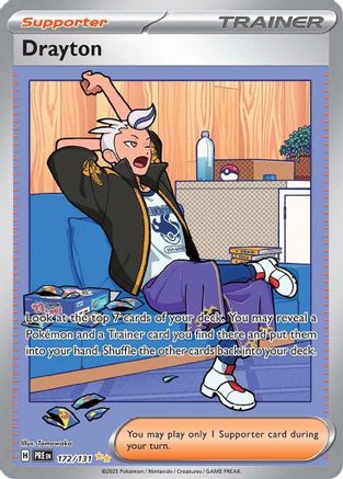 Drayton 172/131 - [SV Prismatic Evolutions] Holofoil