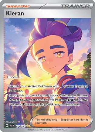 Kieran - 174/131 - [SV Prismatic Evolutions] Holofoil