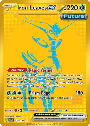 Iron Leaves ex 176/131 - [SV Prismatic Evolutions]