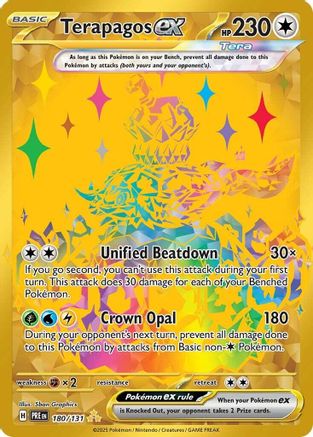 Terapagos ex - 180/131 - [SV Prismatic Evolutions]