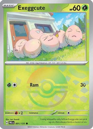 Exeggcute (Poke Ball Pattern) 1/131 - [SV Prismatic Evolutions] Holofoil