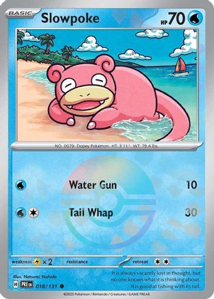 Slowpoke (Poke Ball Pattern) 18/131 - [SV Prismatic Evolutions] Holofoil