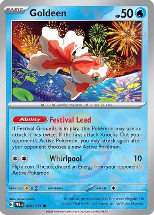 Goldeen (Poke Ball Pattern) 20/131 - [SV Prismatic Evolutions] Holofoil