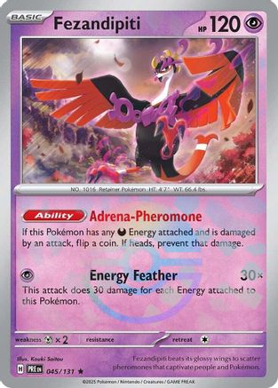 Fezandipiti (Poke Ball Pattern) 45/131 - [SV Prismatic Evolutions] Holofoil