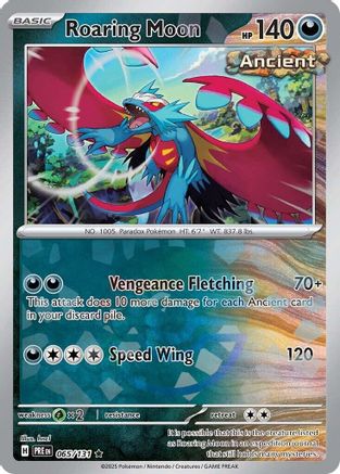 Roaring Moon (Poke Ball Pattern) 65/131 - [SV Prismatic Evolutions]