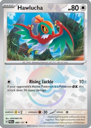 Hawlucha (Poke Ball Pattern) 89/131 - [SV Prismatic Evolutions] Holofoil