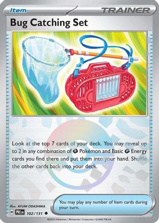 Bug Catching Set (Poke Ball Pattern) 102/131 - [SV Prismatic Evolutions] Holofoil