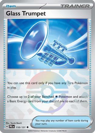 Glass Trumpet (Poke Ball Pattern) 110/131 - [SV Prismatic Evolutions]
