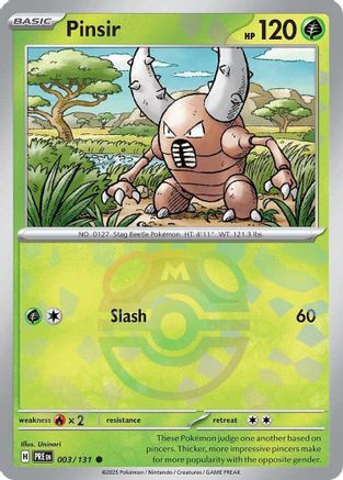 Pinsir (Master Ball Pattern) 3/131 - [SV Prismatic Evolutions]