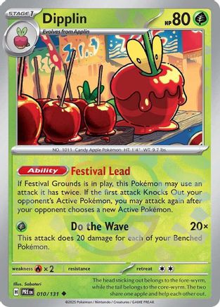 Dipplin (Master Ball Pattern) 10/131 - [SV Prismatic Evolutions] Holofoil