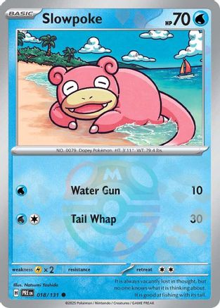 Slowpoke (Master Ball Pattern) 18/131 - [SV Prismatic Evolutions]