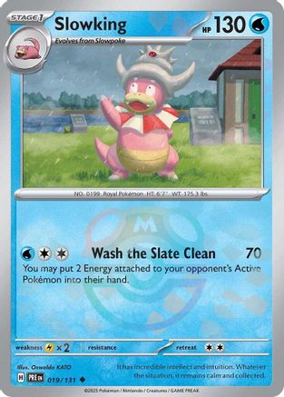 Slowking (Master Ball Pattern) 19/131 - [SV Prismatic Evolutions] Holofoil
