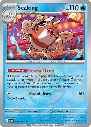 Seaking (Master Ball Pattern) 21/131 - [SV Prismatic Evolutions]