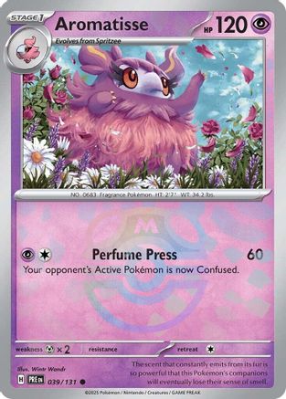 Aromatisse (Master Ball Pattern) 39/131 - [SV Prismatic Evolutions]
