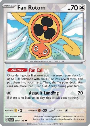 Fan Rotom (Master Ball Pattern) 85/131 - [SV Prismatic Evolutions] Holofoil