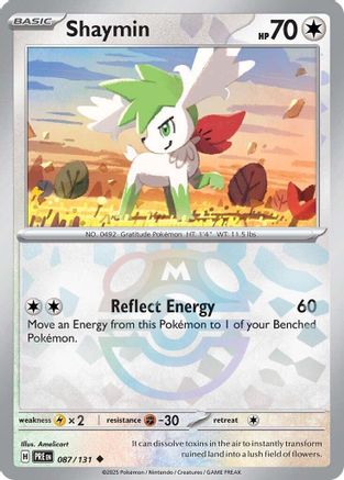 Shaymin (Master Ball Pattern) 87/131 - [SV Prismatic Evolutions]