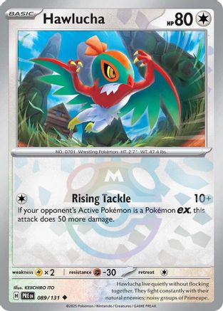 Hawlucha (Master Ball Pattern) 89/131 - [SV Prismatic Evolutions] Holofoil