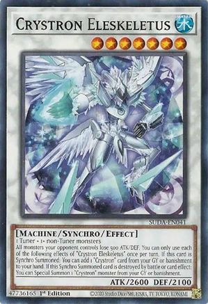 Crystron Eleskeletus (SUDA-EN041) - Supreme Darkness 1st Edition