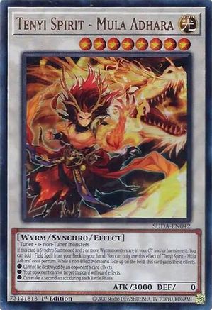 Tenyi Spirit - Mula Adhara (SUDA-EN042) - Supreme Darkness 1st Edition