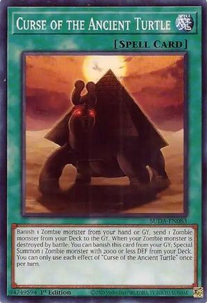 Curse of the Ancient Turtle (SUDA-EN083) - Supreme Darkness 1st Edition