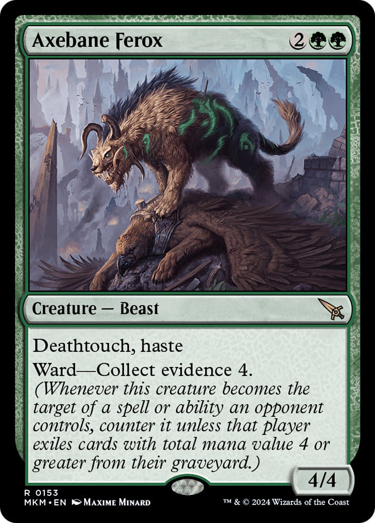 Axebane Ferox (MKM-153) - [Murders at Karlov Manor]
