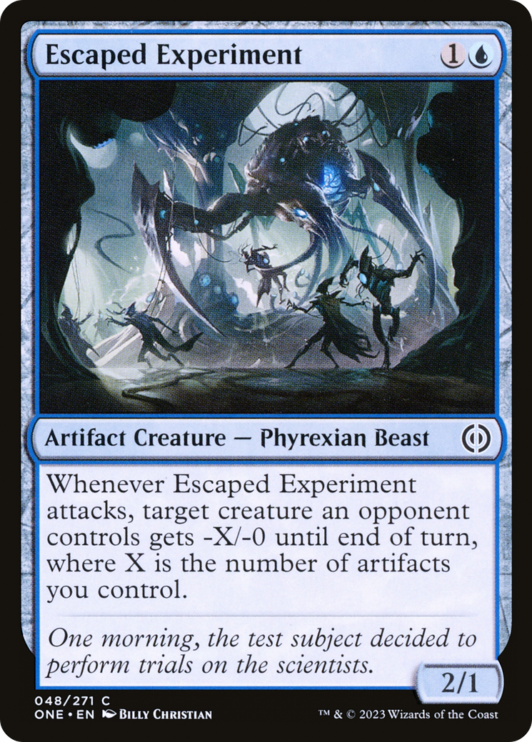 Escaped Experiment (ONE-048) - [Phyrexia: All Will Be One] Foil