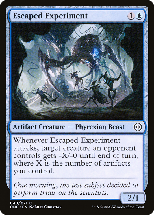 Escaped Experiment (ONE-048) - [Phyrexia: All Will Be One] Foil