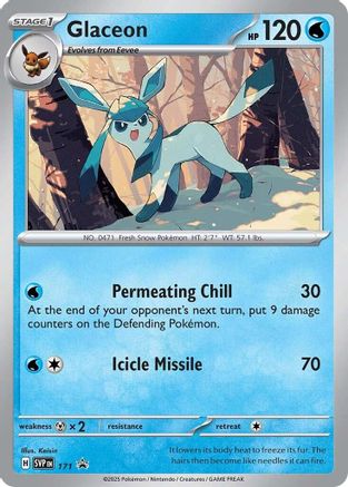 Glaceon - 171 (Cosmos Holo) 171 - [SV Scarlet & Violet Promo Cards] Holofoil