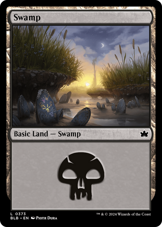 Swamp (BLB-373) - [Bloomburrow] Foil
