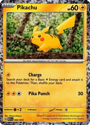 Pikachu - [McDonalds Promos 2024] Holofoil 002/015
