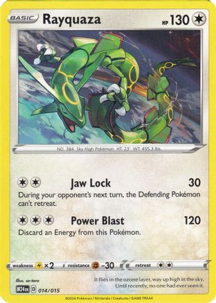 Rayquaza 14 - [McDonalds Promos 2024]