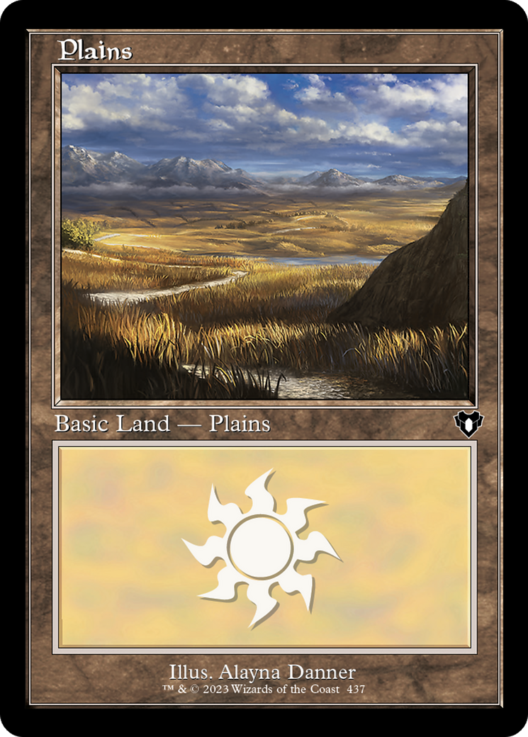 Plains (CMM-437) - [Commander Masters] Foil