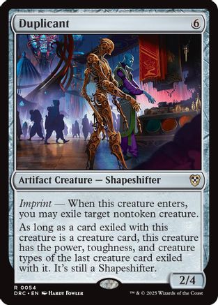 Duplicant (DRC-054) - [Commander: Aetherdrift]