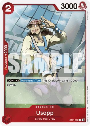 Usopp (ST21-002) - Starter Deck EX: Gear 5