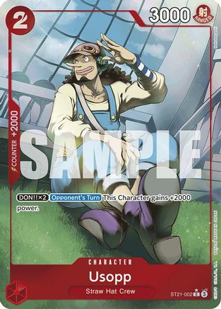 Usopp (Parallel) (ST21-002) - Starter Deck EX: Gear 5
