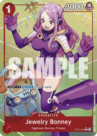 Jewelry Bonney (Parallel) (ST21-004) - Starter Deck EX: Gear 5
