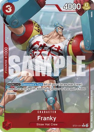 Franky (Parallel) (ST21-011) - Starter Deck EX: Gear 5