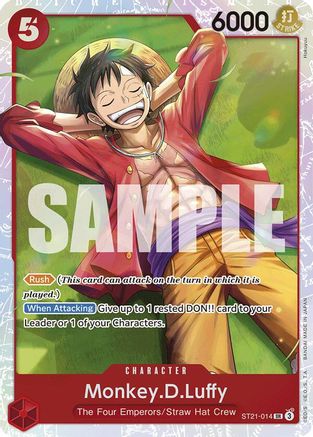 Monkey.D.Luffy (014) (ST21-014) - Starter Deck EX: Gear 5