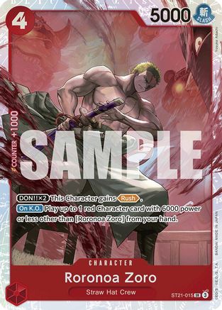 Roronoa Zoro (ST21-015) - Starter Deck EX: Gear 5