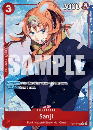 Sanji (Parallel) (OP10-005) - Royal Blood
