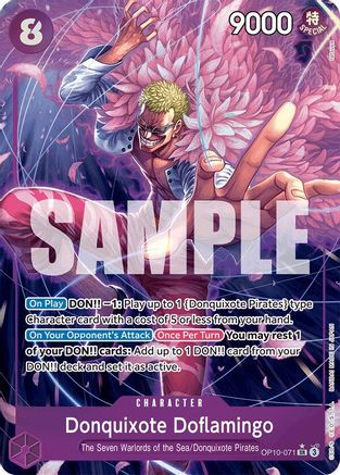 Donquixote Doflamingo (Parallel) (OP10-071) - Royal Blood